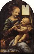 LEONARDO da Vinci The Benois Madonna oil painting reproduction